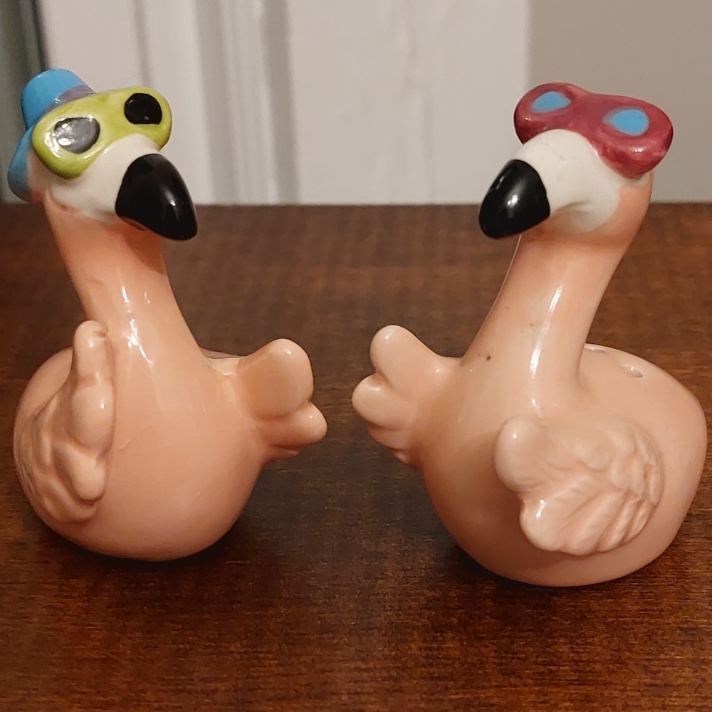 Flamingo salt&pepper shakers